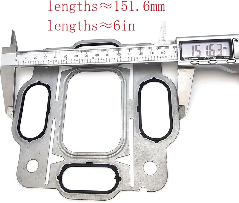 Kridets Turbocharger Mounting Metal Gasket 3921926 3905033 3916300 for Cummins 4 6B C8.3 Engine - Image 2